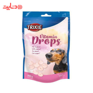 تشویقی مولتی ویتامین سگ تریکسی Trixie Vitamin Drops With Yoghurt
